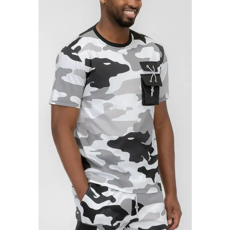 Camo Short Sleeve T-Shirt.