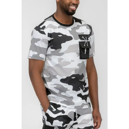 Camo Short Sleeve T-Shirt.