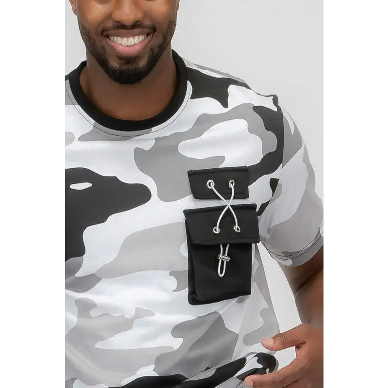 Camo Short Sleeve T-Shirt.