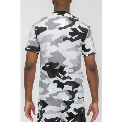 Camo Short Sleeve T-Shirt.