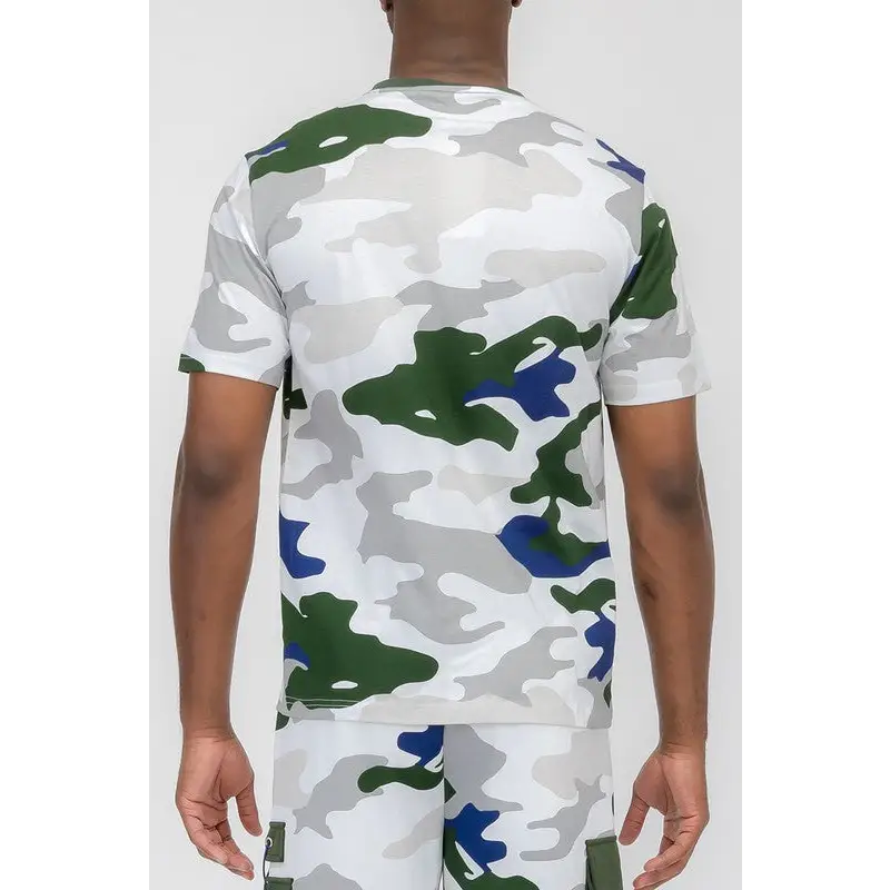 Camo Short Sleeve T-Shirt.
