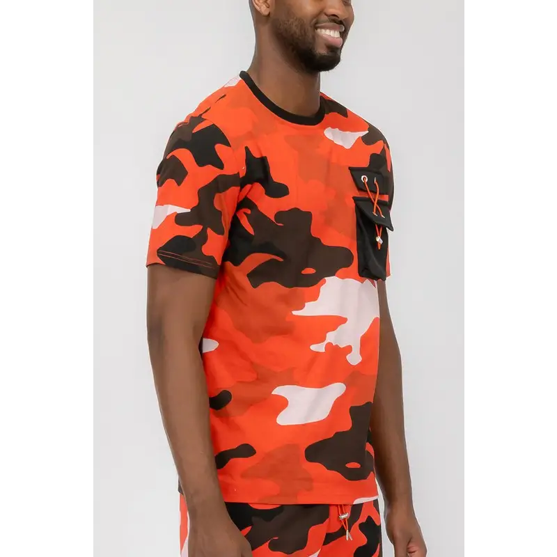 Camo Short Sleeve T-Shirt.