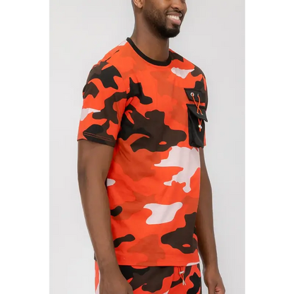 Camo Short Sleeve T-Shirt.