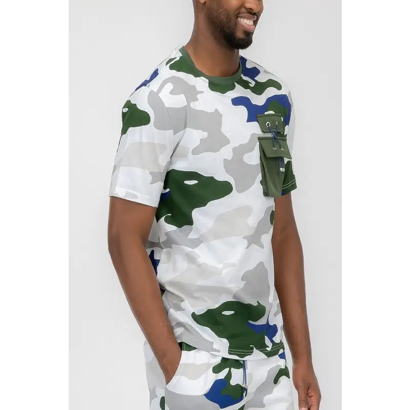 Camo Short Sleeve T-Shirt.