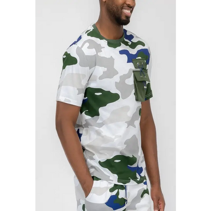 Camo Short Sleeve T-Shirt.