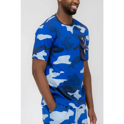 Camo Short Sleeve T-Shirt.