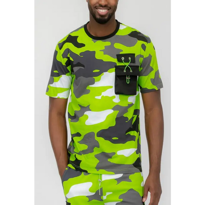Camo Short Sleeve T-Shirt.