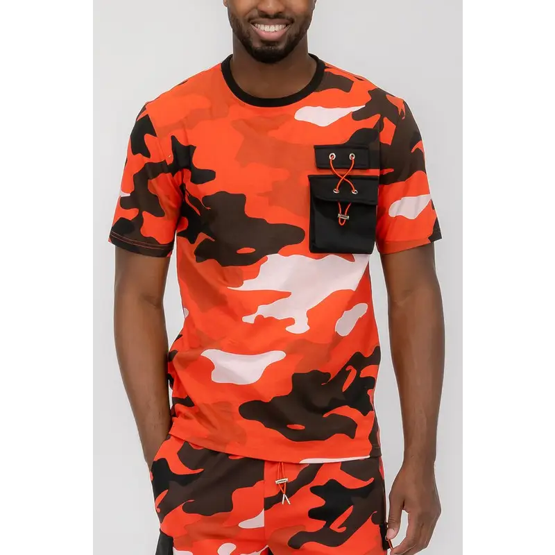 Camo Short Sleeve T-Shirt.