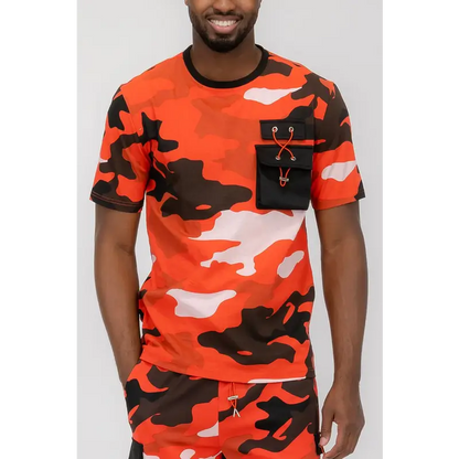 Camo Short Sleeve T-Shirt.