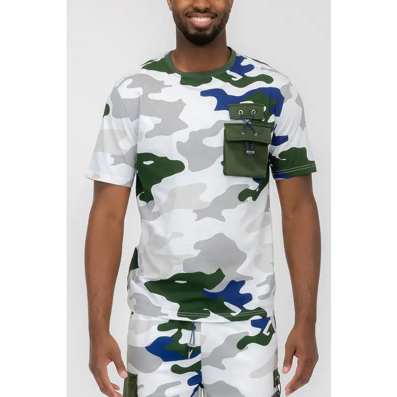 Camo Short Sleeve T-Shirt.
