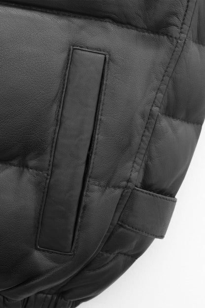 Carson Men's Lambskin Puffer Vest