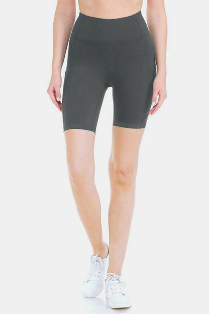 High Waist Active Shorts.
