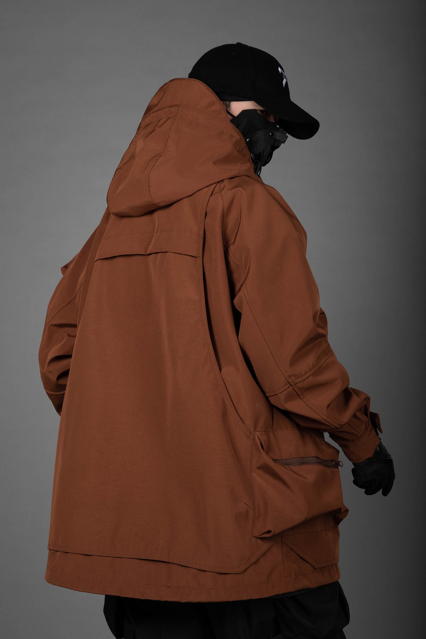 Brown Storage X Tech Jacket