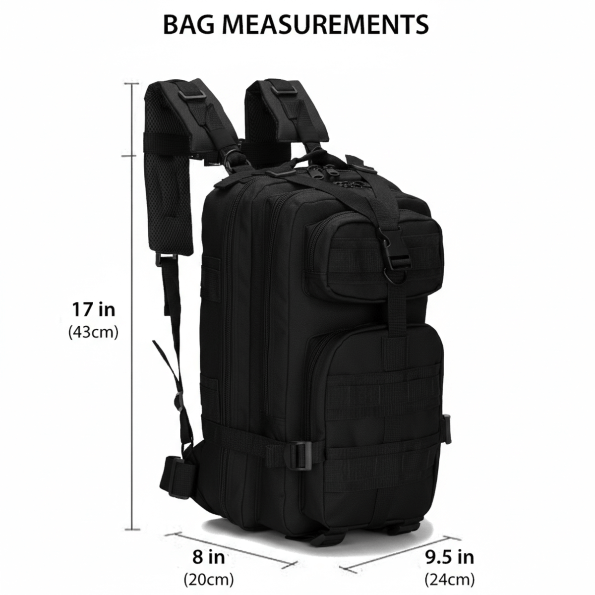 Tactical Small 30L Tactical Backpack Survival Bag