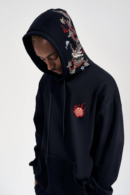 Dragon Embroidery Hoodie