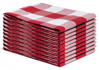 Plaid Kitchen Towels | 6PC