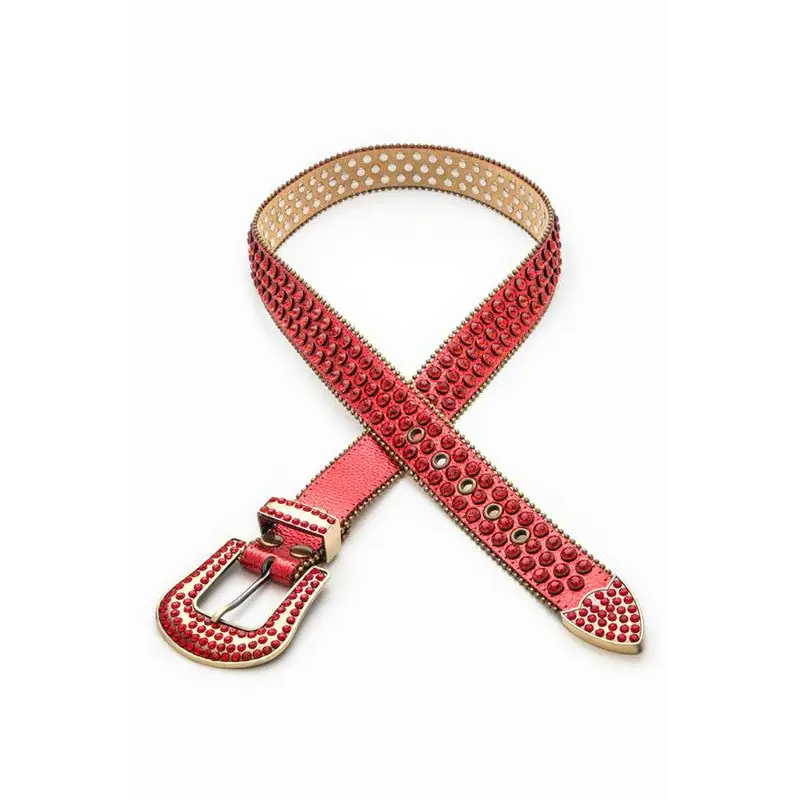 Crystal Statement Western Belt.