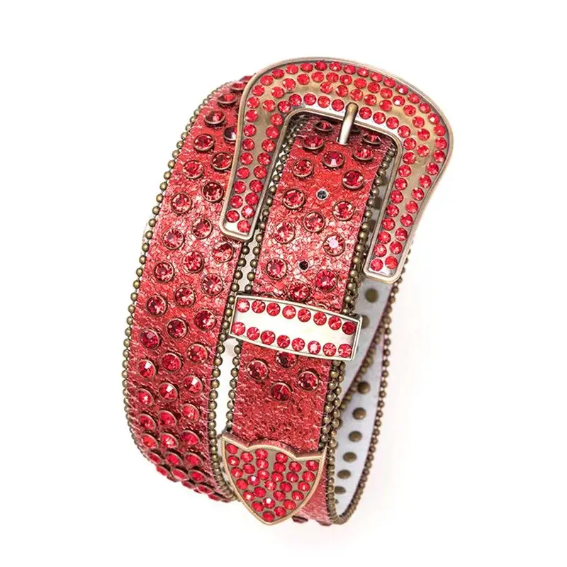 Crystal Statement Western Belt.