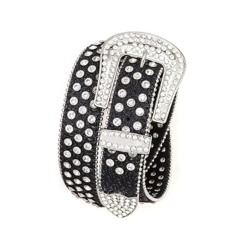 Crystal Statement Western Belt.