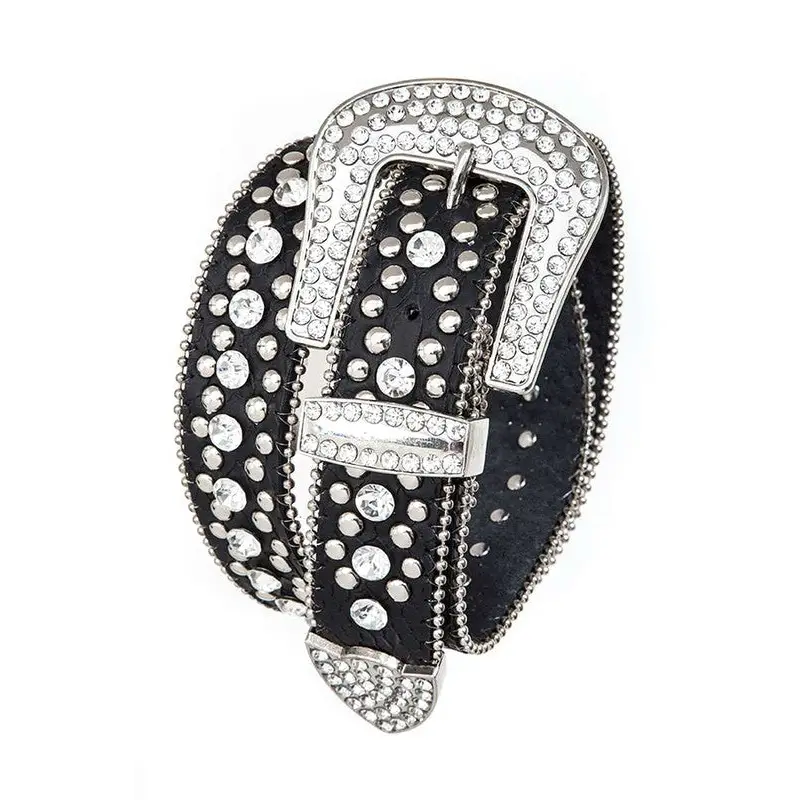 Crystal Statement Western Belt.