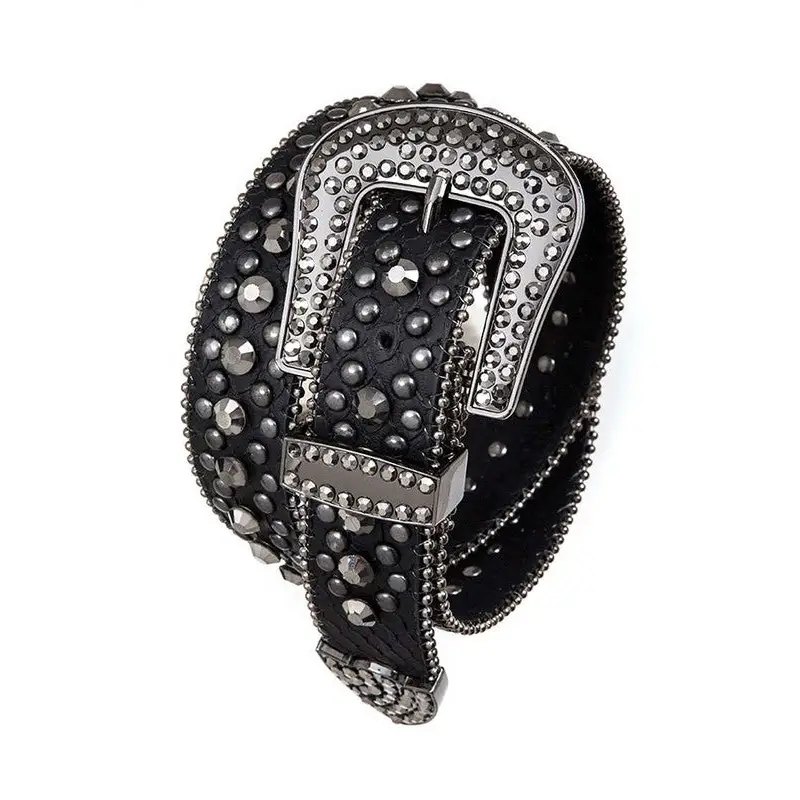 Crystal Statement Western Belt.