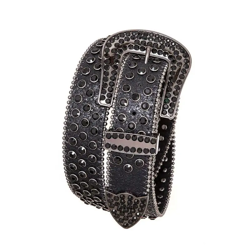 Crystal Statement Western Belt.