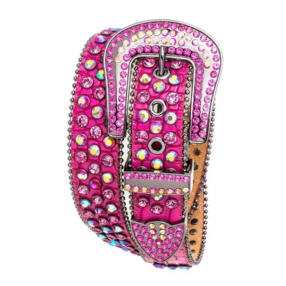 Crystal Statement Western Belt.