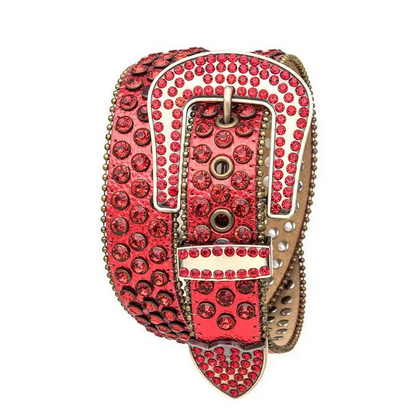 Crystal Statement Western Belt.