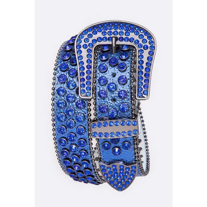 Crystal Statement Western Belt.