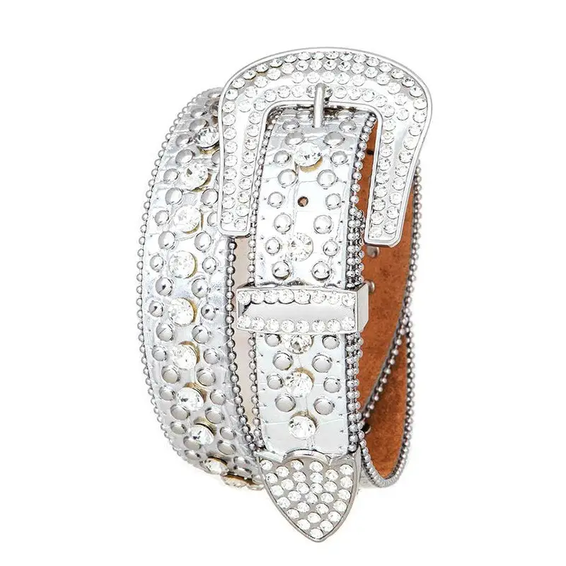 Crystal Statement Western Belt.