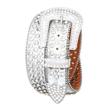 Crystal Statement Western Belt.
