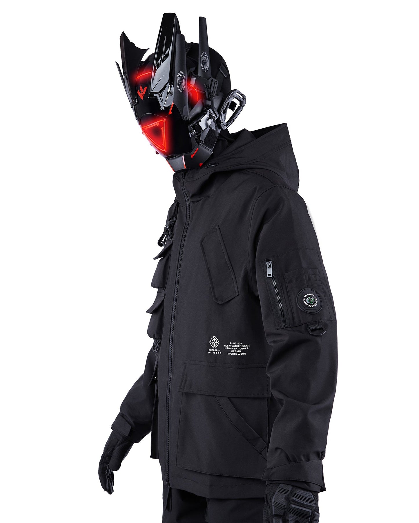 Tactical Matte Black Jacket