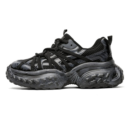 Black Tire Sneakers