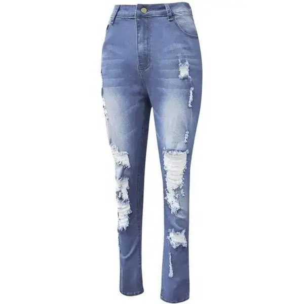 Distressed Skinny Jeans Plus Size.