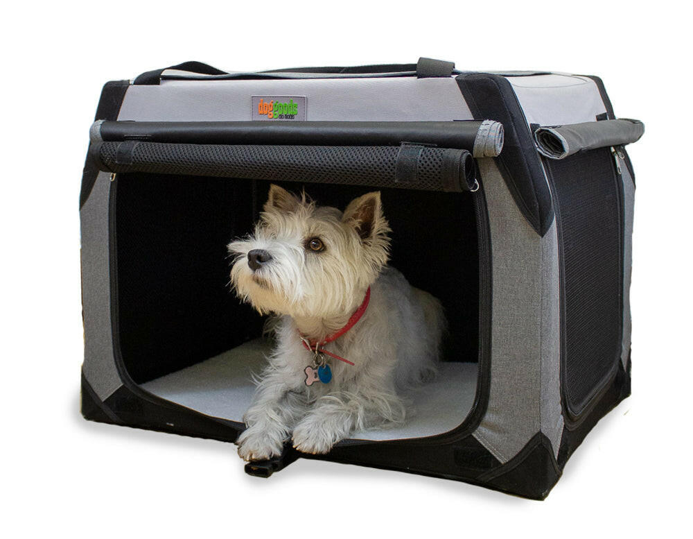 The Foldable Travel Dog Crate