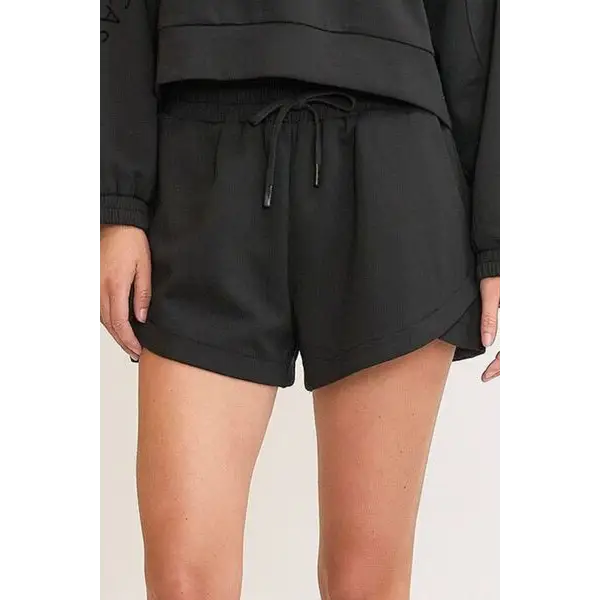 Drawstring Sweatshorts with Pockets.