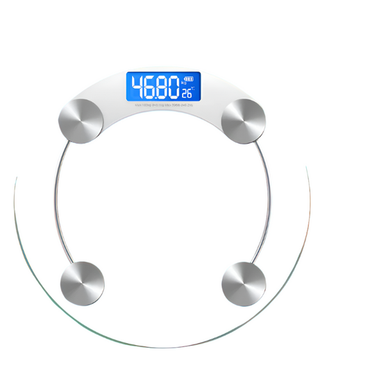 Transparent Bathroom Scales LCD Electronic