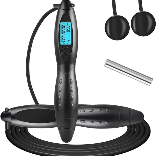 Jump Rope With Digital Calorie Counter And Time Setting
