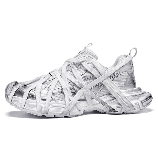 Silver Mummy Sneakers