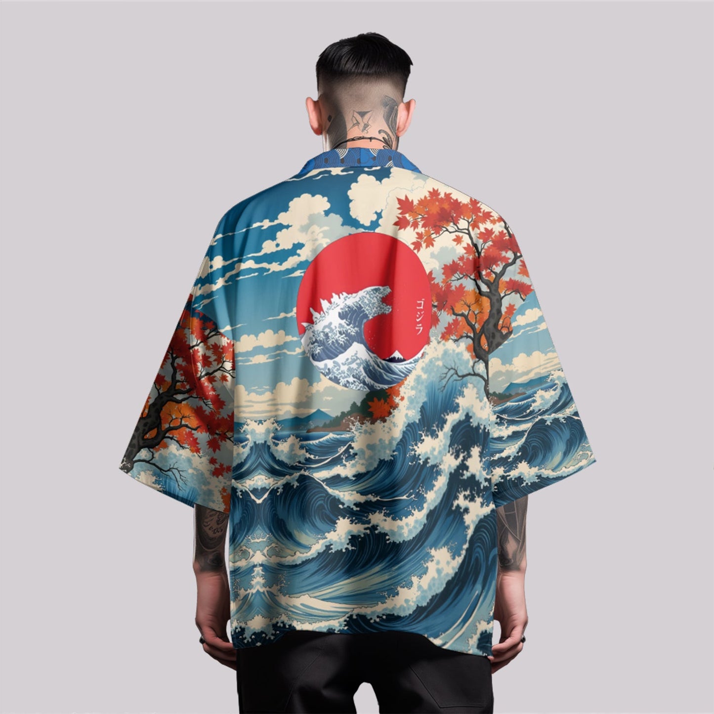 Blue Oceans Kimono