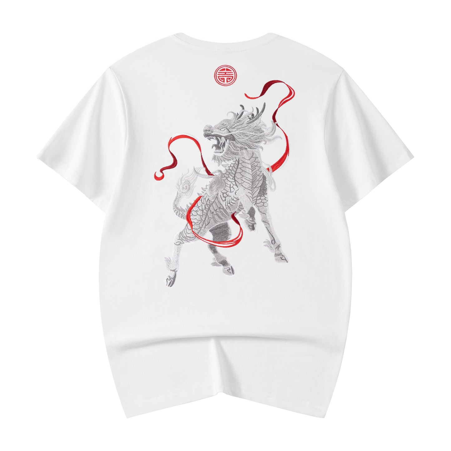 Raging Kirin Embroidery Tee