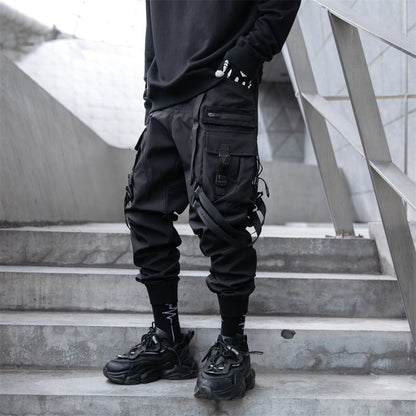 Paratrooper Matte Black Joggers