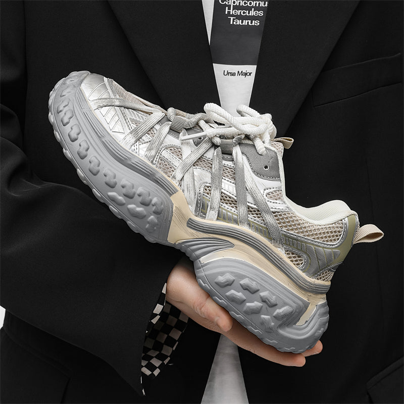 Champagne Tire Sneakers