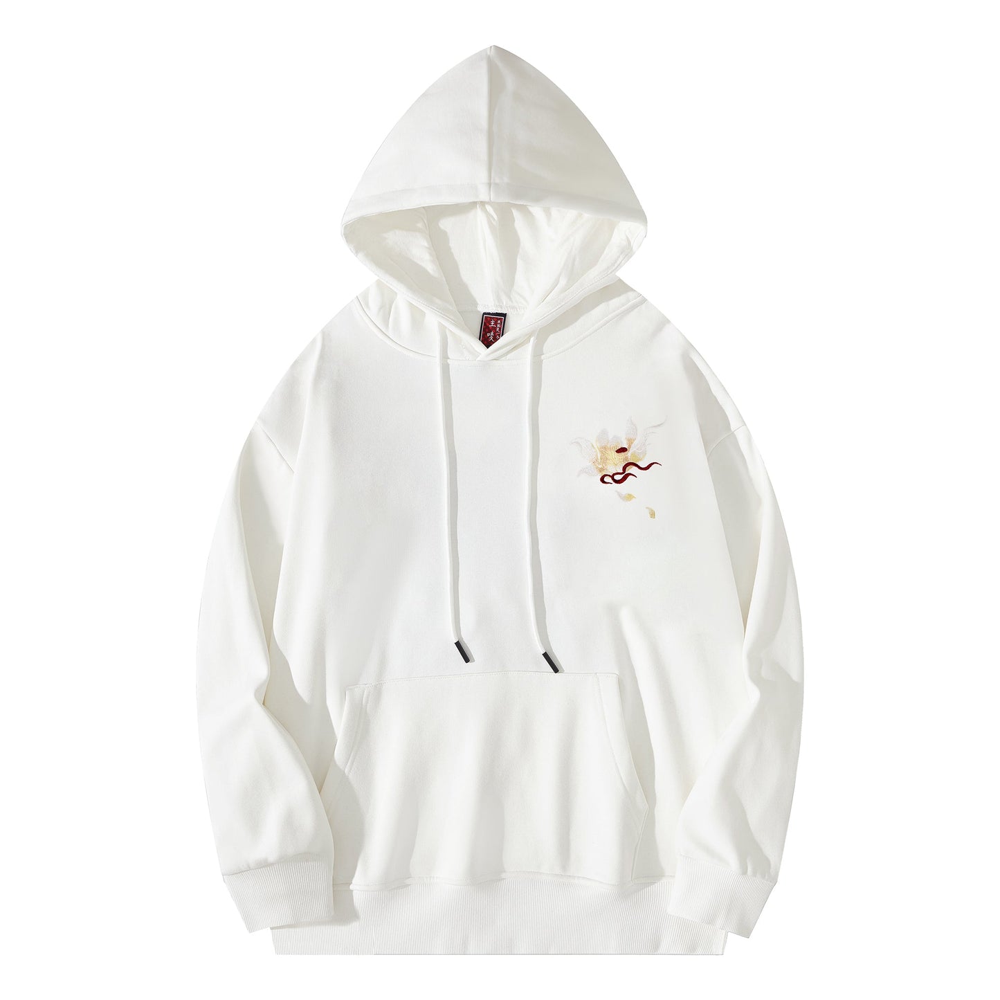 Reindeer Embroidery Hoodie