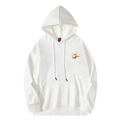 Reindeer Embroidery Hoodie