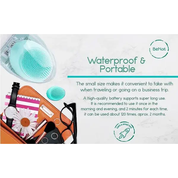 Electric Facial Cleansing Brush.