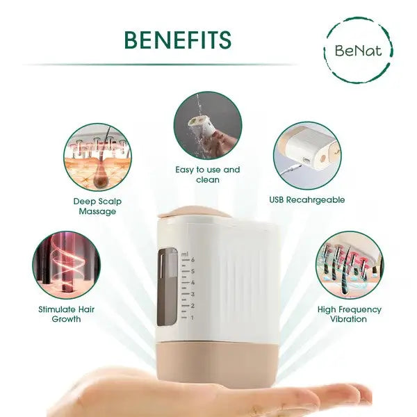 Electric Oil Applicator Scalp Massager 2 in 1..