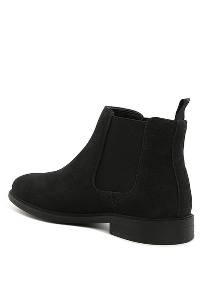 Joham Faux Leather Men Chelsea Boots