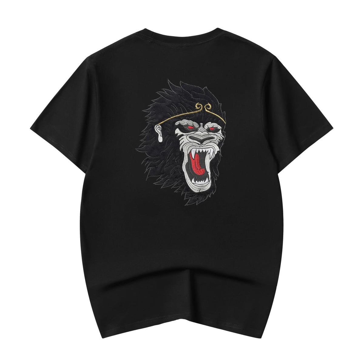 Raging Monkey Embroidered Tee
