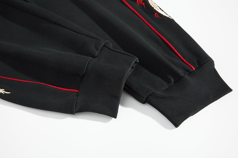Dragon Embroidery Joggers